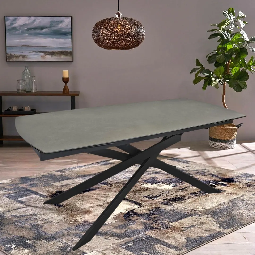 Masa extensibila DP Lea (Dark Grey)