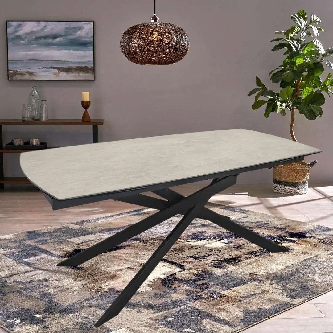 Masa extensibila DP Lea JA22172-LGC (Grey/Black)