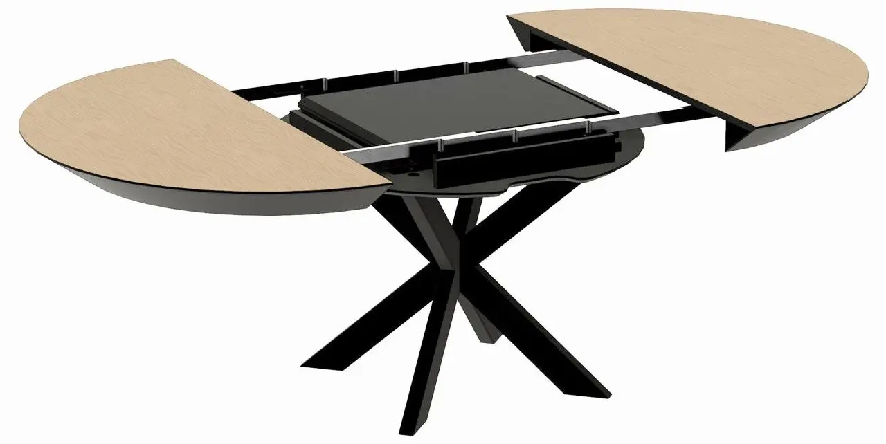 Стол раскладной DP Nova Furnir (Oak/Black)