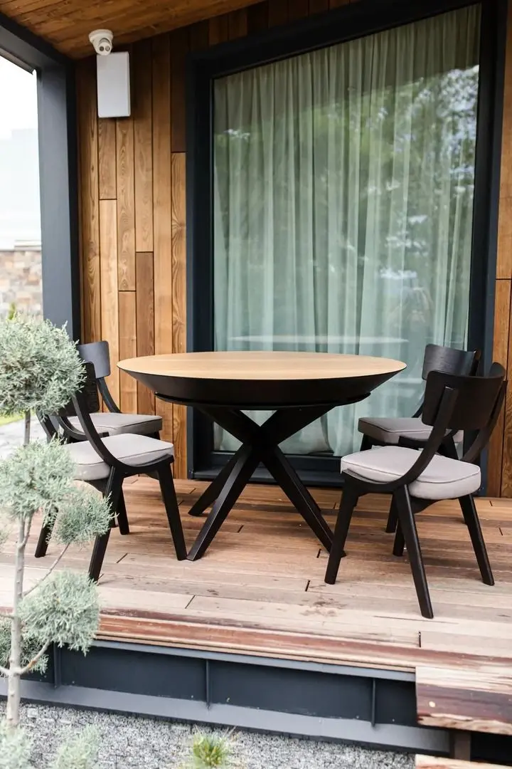 Стол раскладной DP Nova Furnir (Oak/Black)