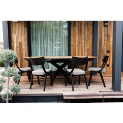 Стол раскладной DP Nova Furnir (Oak/Black) Thumb