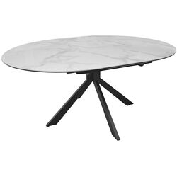 Masa extensibila DP Pina 130 (White/Black) Thumb