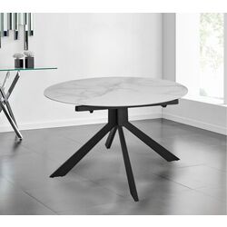 Masa extensibila DP Pina 130 (White/Black)