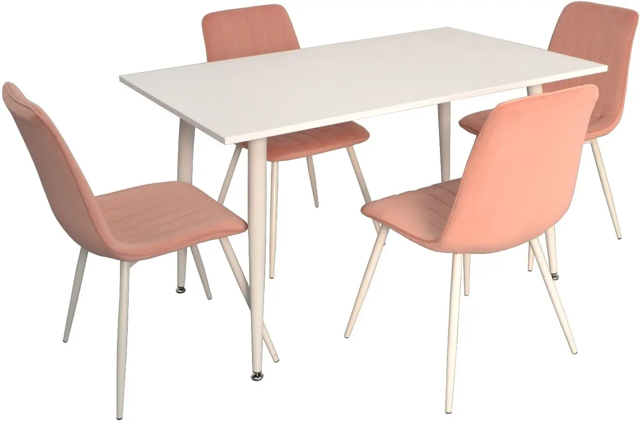 Masa Evelin DT-405-3 18mm PAL (Alb Mat) - 2