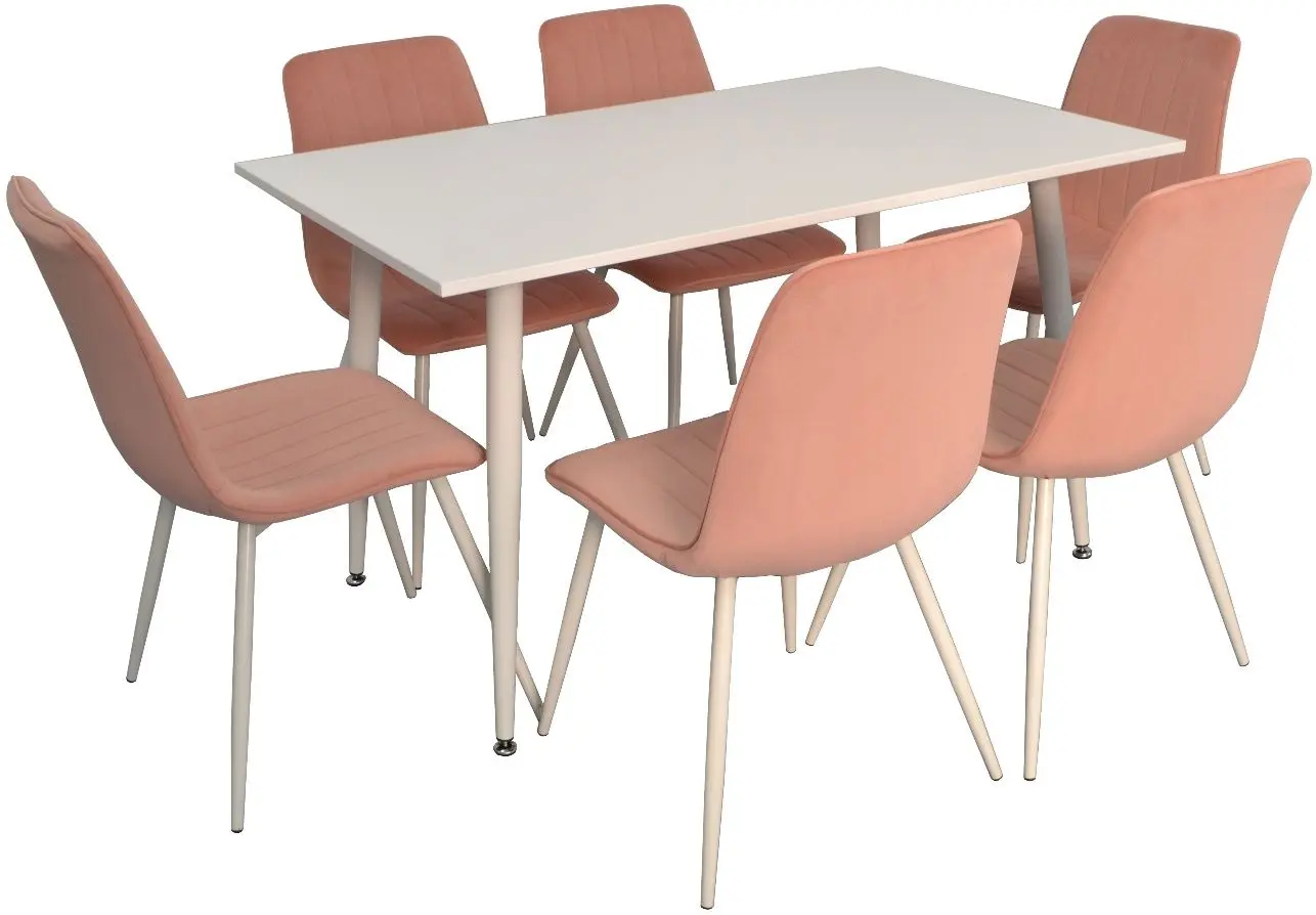 Masa Evelin DT-405-3 18mm PAL (Alb Mat) - 3