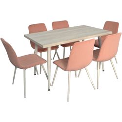 Masa Evelin DT-405-6 36mm PAL (Pin Cascina/Negru) Thumb