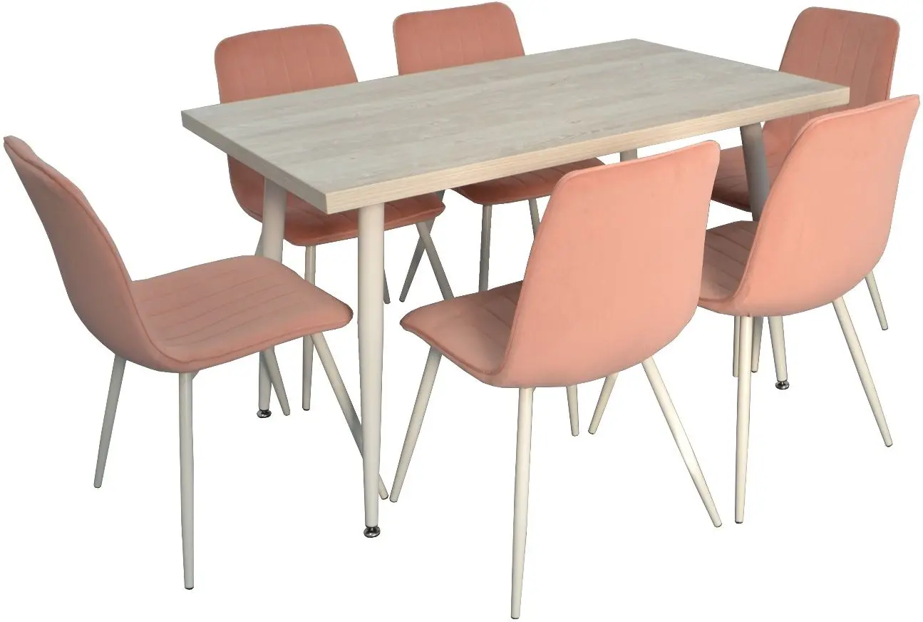 Masa Evelin DT-405-6 36mm PAL (Pin Cascina/Negru)