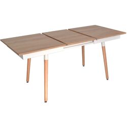 Masa extensibila Evelin DT-431-2 PAL (Stejar Nebraska/Lemn) Thumb