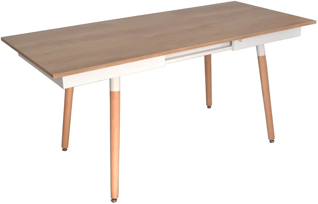 Masa extensibila Evelin DT-431-2 PAL (Stejar Nebraska/Lemn)