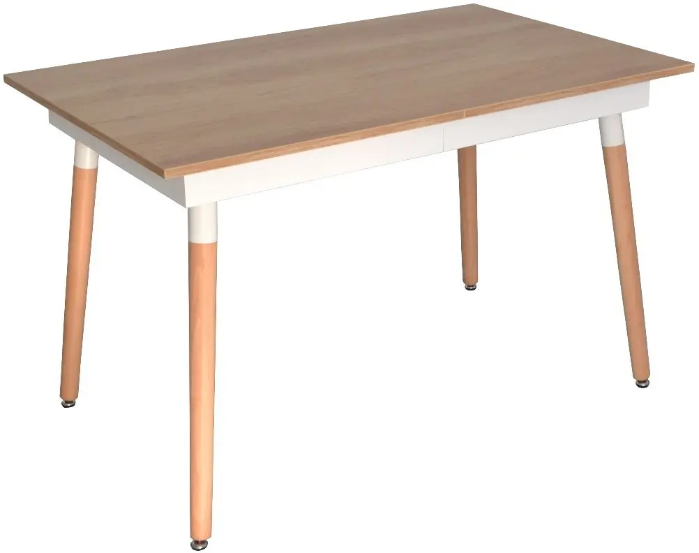 Masa extensibila Evelin DT-431-2 PAL (Stejar Nebraska/Lemn)