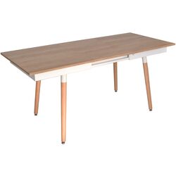 Masa extensibila Evelin DT-432-2 PAL (Stejar Nebraska/Lemn) Thumb