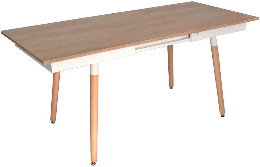 Masa extensibila Evelin DT-432-2 PAL (Stejar Nebraska/Lemn)