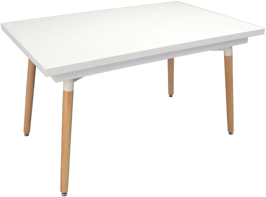 Masa extensibila Evelin DT 433-1 (Wood/White Matt)
