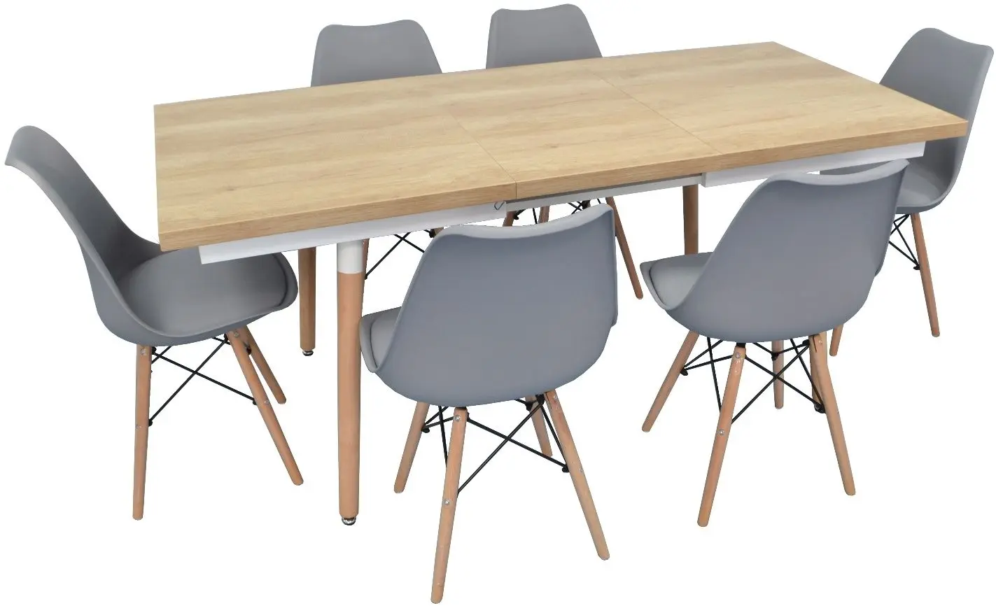 Masa extensibila Evelin DT 433-2 (Nebraska Oak)