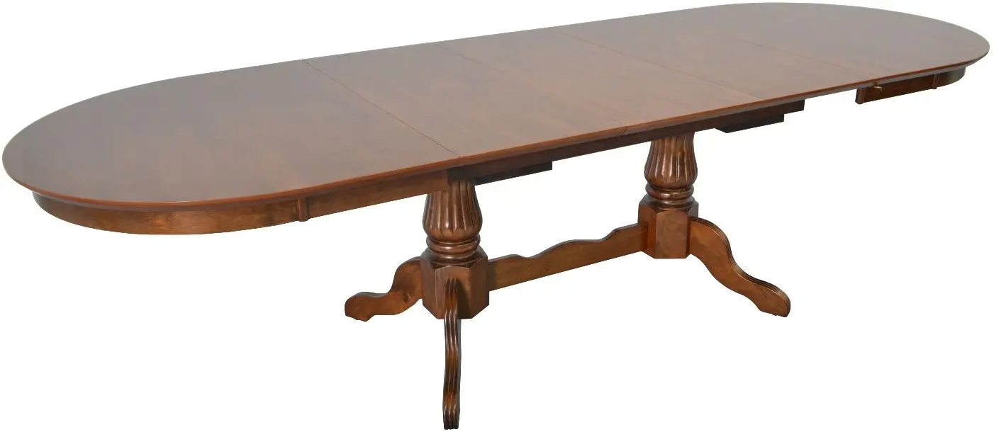 Masa extensibila Evelin HV-33 V Furnir (Burnish Oak) - 4