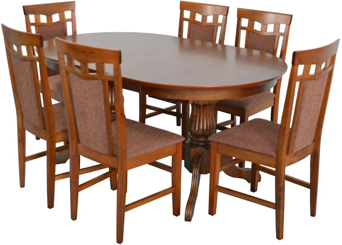 Masa extensibila Evelin HV-33 V Furnir (Burnish Oak) - 6