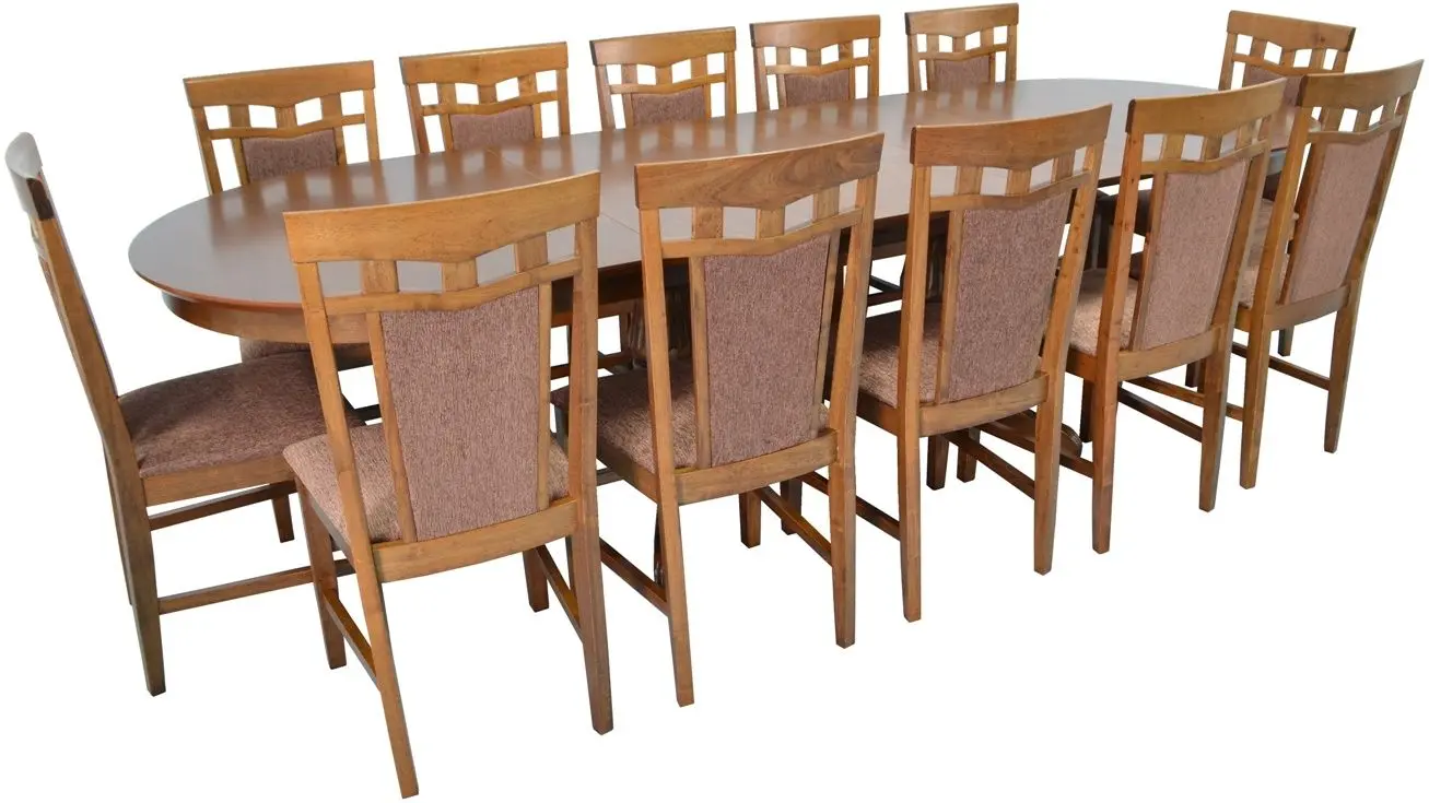 Masa extensibila Evelin HV-33 V Furnir (Burnish Oak) - 7