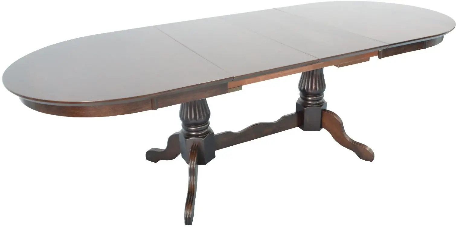 Стол раскладной Evelin HV-33 V Шпон (Chocolate)