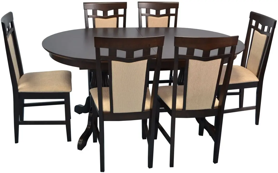 Стол раскладной Evelin HV-33 V Шпон (Chocolate)