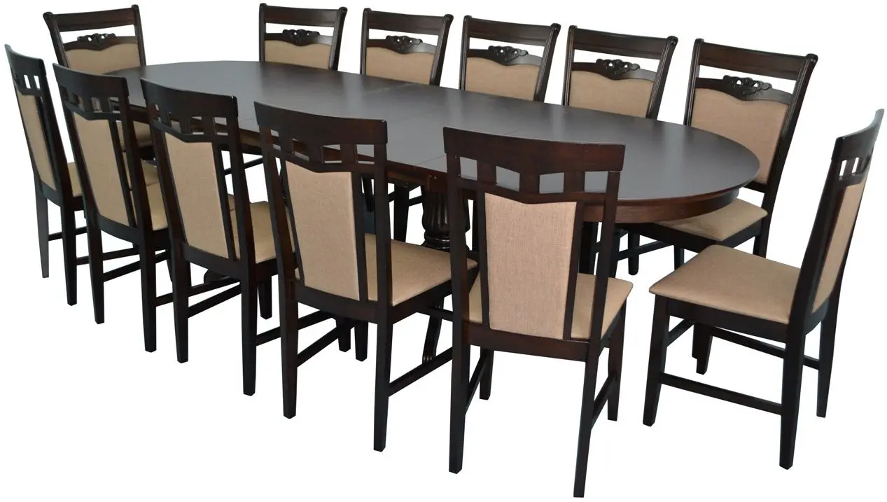 Стол раскладной Evelin HV-33 V Шпон (Chocolate)