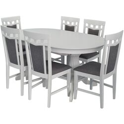 Masa extensibila Evelin HV-33 V Furnir (White) Thumb