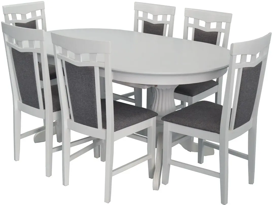 Masa extensibila Evelin HV-33 V Furnir (White) - 5