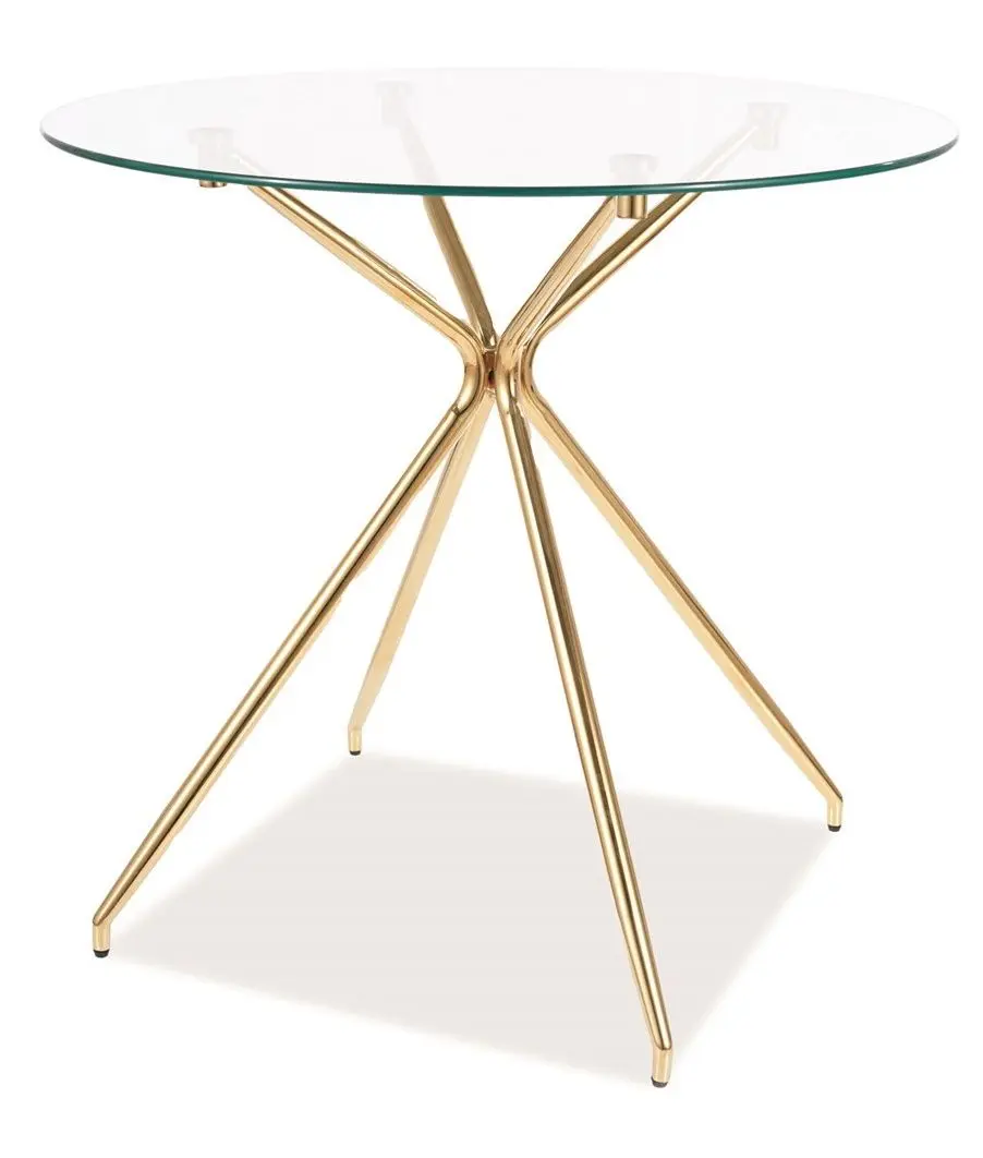 Стол Signal Azalia (Transparent/Gold)