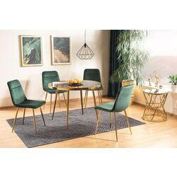 Стол Signal Calvin (Marble Black Effect/Gold) Thumb