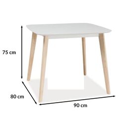 Стол Signal Tibi (White/Bleached Oak) Thumb