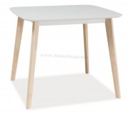 Masa Signal Tibi (White/Bleached Oak)