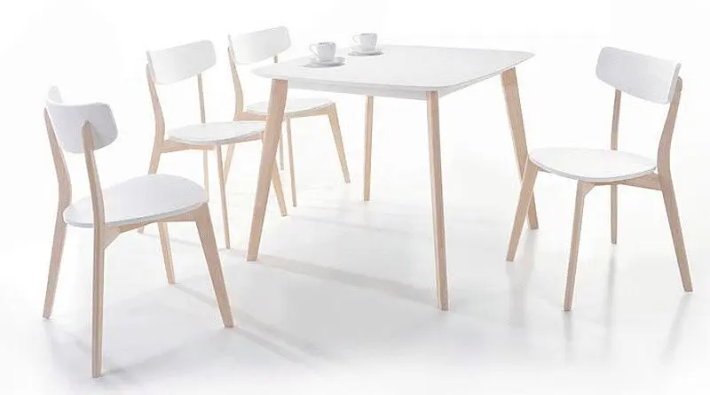 Стол Signal Tibi (White/Bleached Oak) - 3