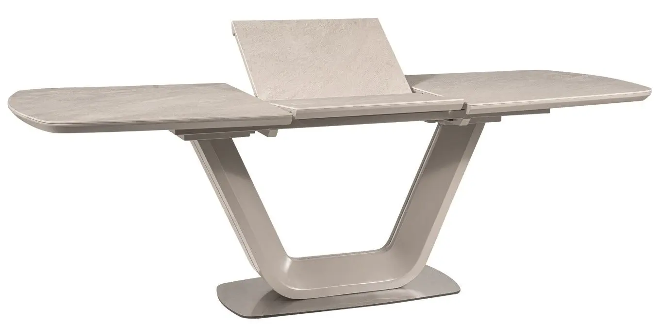 Masa plianta Signal Armani Ceramic (Marble Gray/Matte Gray)