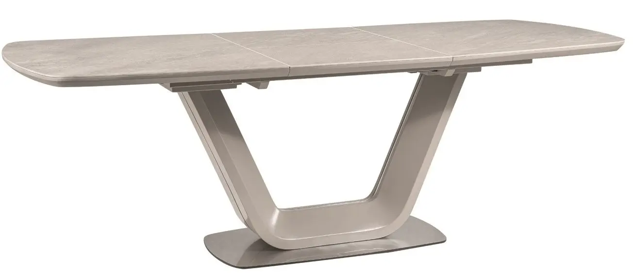 Masa plianta Signal Armani Ceramic (Marble Gray/Matte Gray)