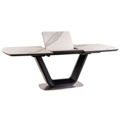 Masa plianta Signal Armani Ceramic (Marble White/Matte Black) Thumb