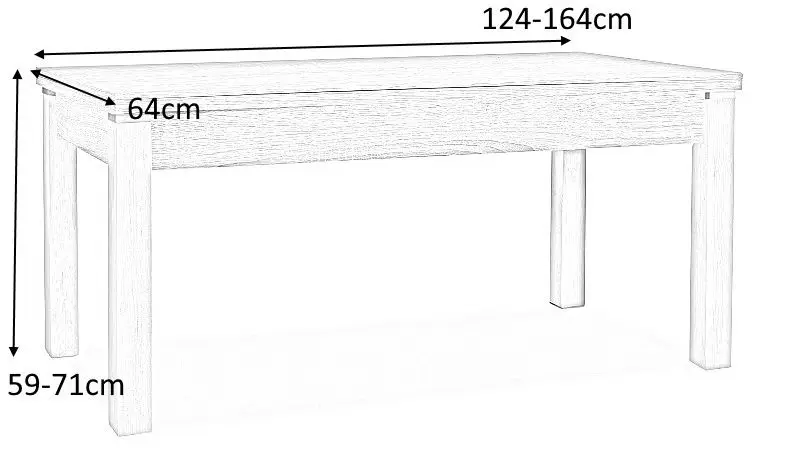 Masa plianta Signal Kleopatra (Sonoma Oak)