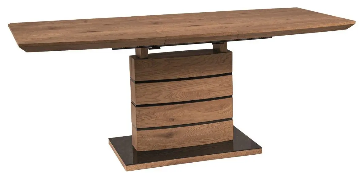 Masa plianta Signal Leonardo 140x80 (Oak)