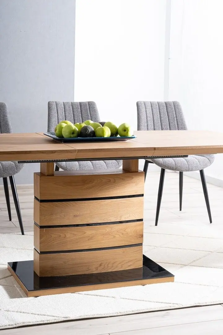 Masa plianta Signal Leonardo 140x80 (Oak)