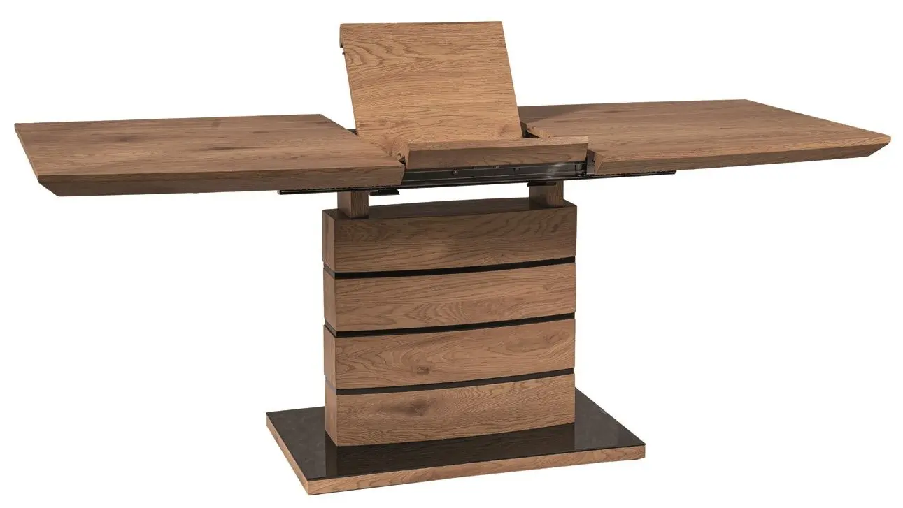 Masa plianta Signal Leonardo 140x80 (Oak)