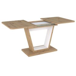 Masa extensibila Signal Nigel (Artisan Oak/Matte White) Thumb
