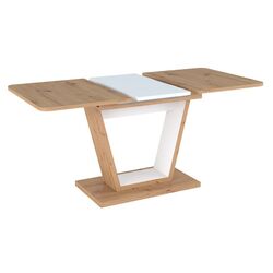 Masa extensibila Signal Nigel (Artisan Oak/Matte White) Thumb