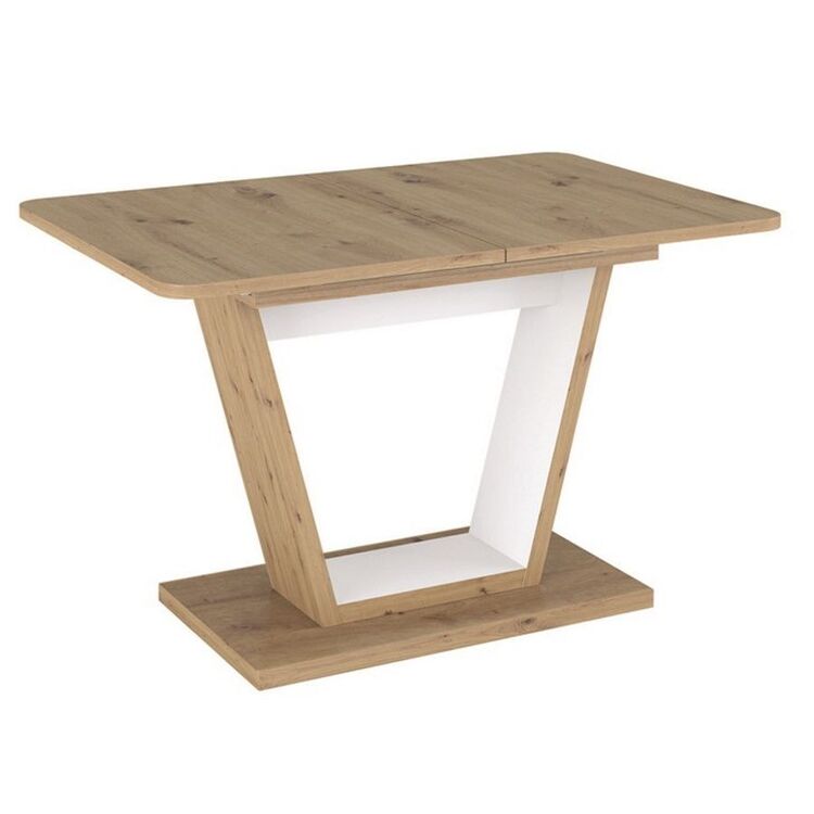 Стол раскладной Signal Nigel (Artisan Oak/Matte White)
