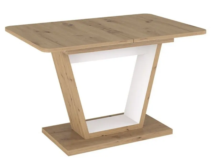 Masa extensibila Signal Nigel (Artisan Oak/Matte White)
