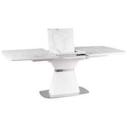 Masa plianta Signal Saturn II Ceramic (Marble White Effect/Matte White) Thumb