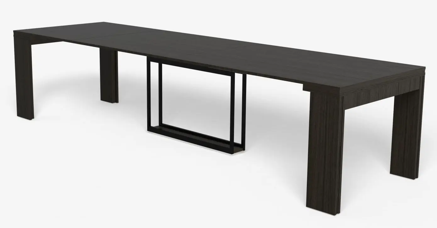 Masa-transformer Flat Console 6in1 (Thermo Oak Black)