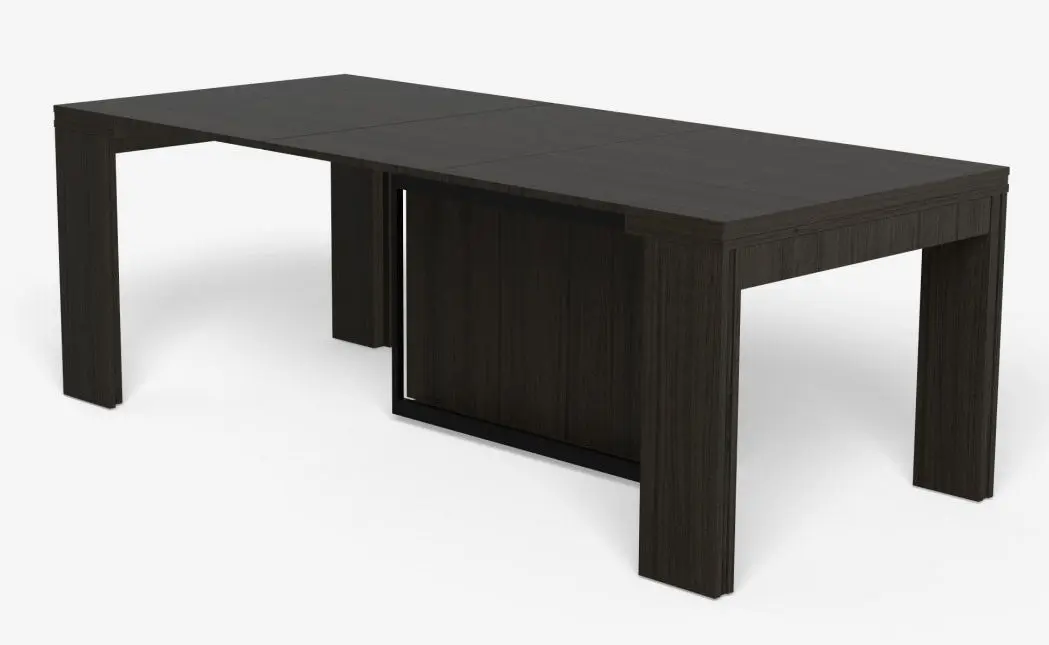 Masa-transformer Flat Console 6in1 (Thermo Oak Black)