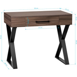 Masa de coafor Gabbiano GB-06 151054 (Brown/Black) Thumb