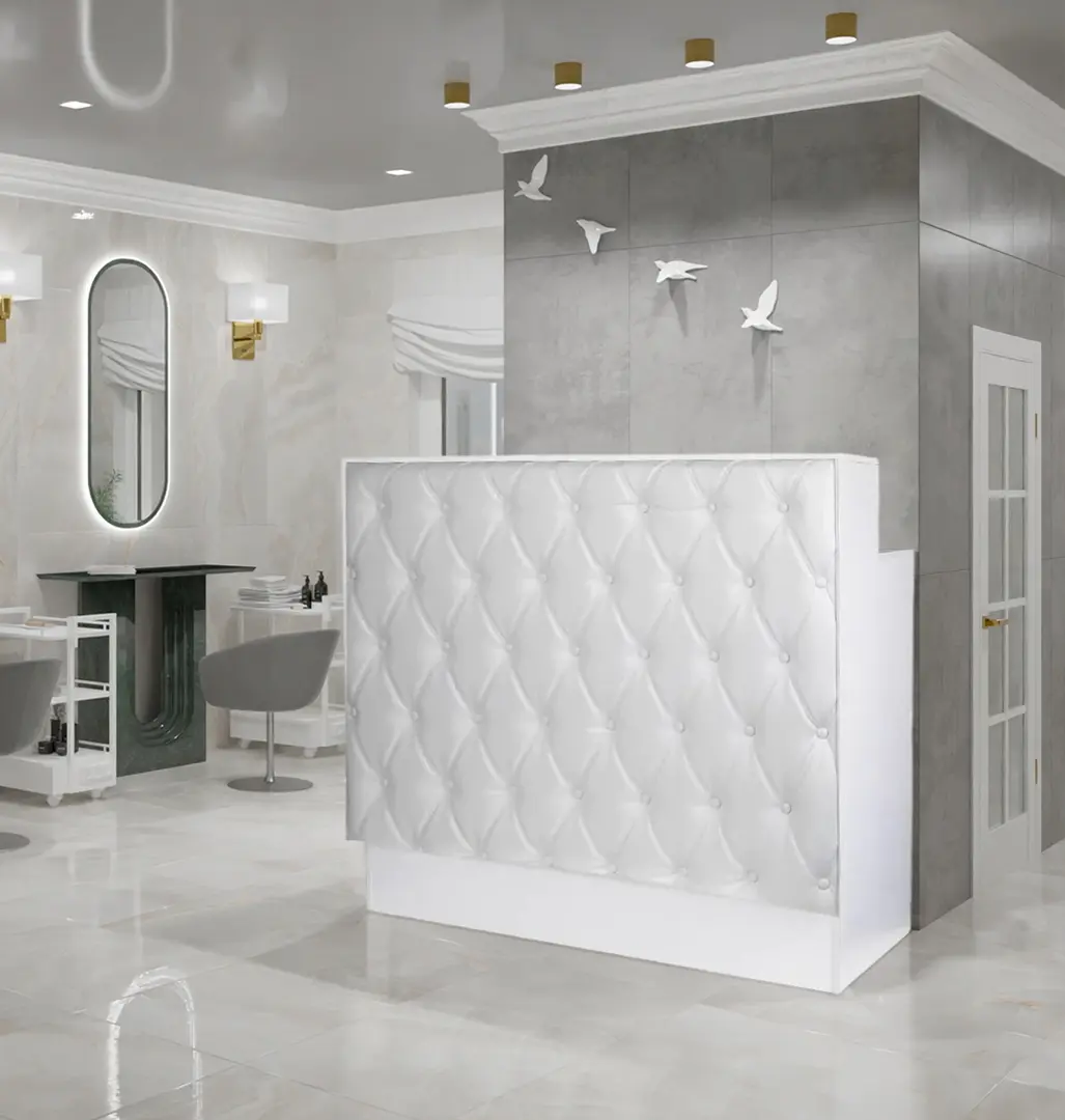 Birou de receptie Gabbiano Pearl 132163 (White)