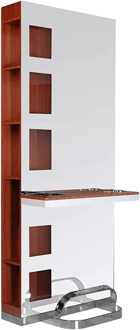 Consola de frizerie Gabbiano B058 (Cherry/White)