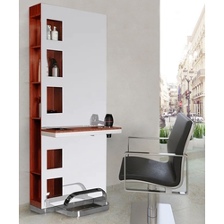 Туалетный столик для парикмахерской Gabbiano B058 (Cherry/White)