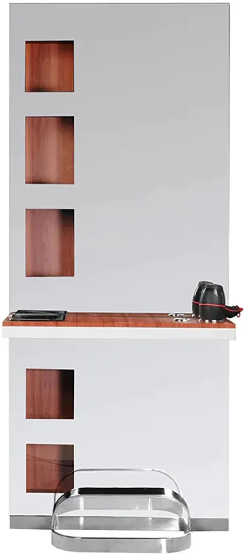 Consola de frizerie Gabbiano B058 (Cherry/White)